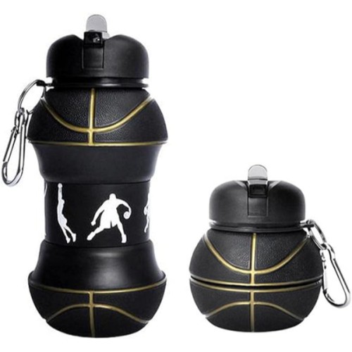 Basketbol%20Topu%20Tasarımlı%20Akordiyon%20Su%20Şişesi