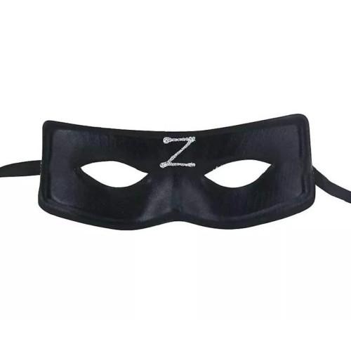 Zorro%20Maskesi%20Z%20Baskılı%20Lastikli
