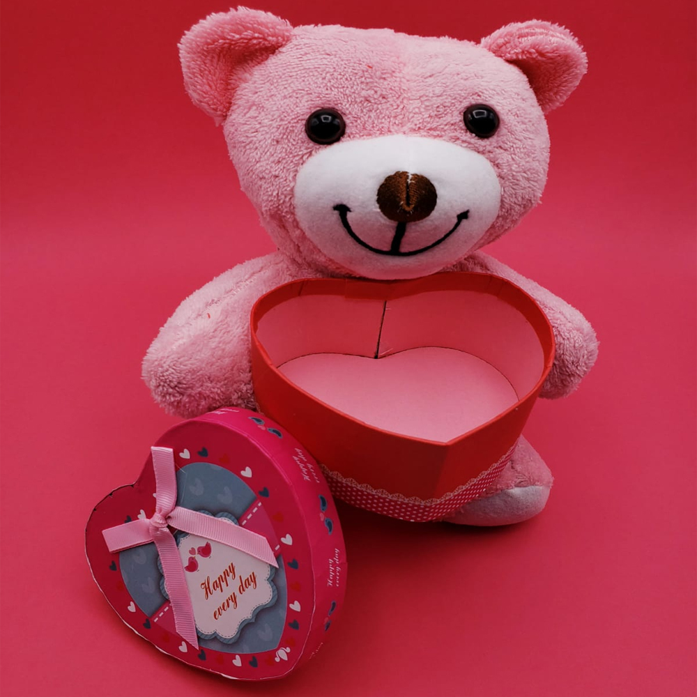 Hediyelik%20Pembe%20Kutulu%20Ayıcık
