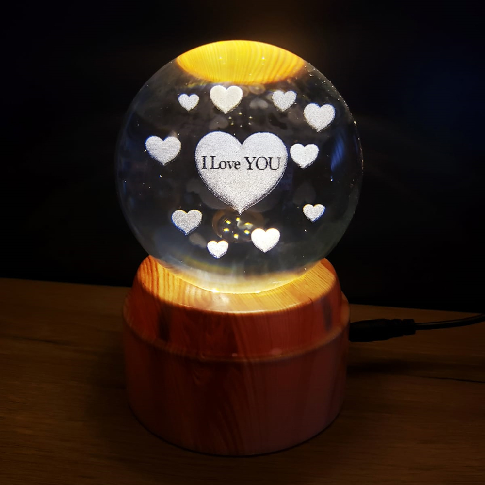 Kalpli%20I%20Love%20You%20Tasarımlı%20Dönen%20Cam%20Küre