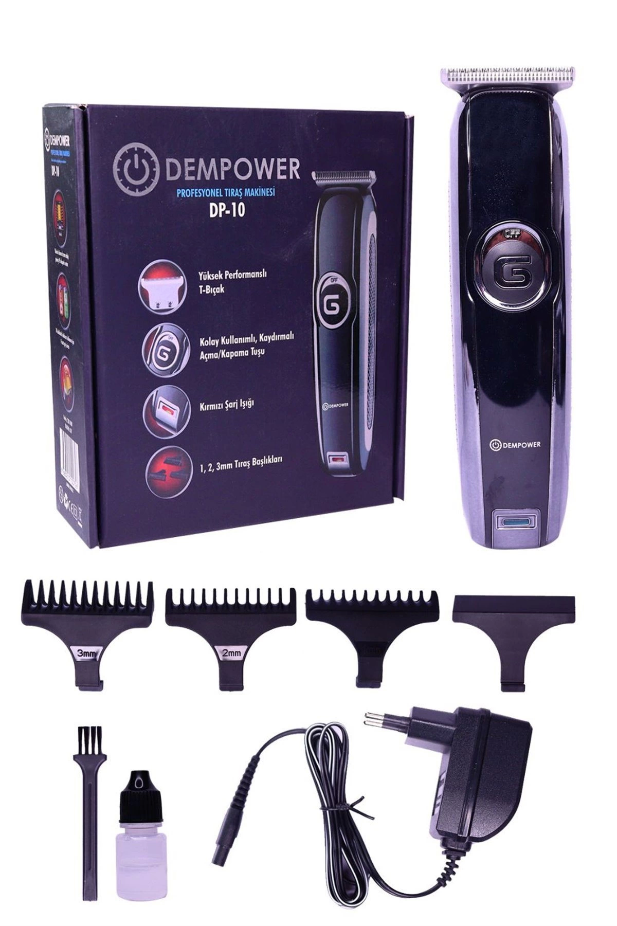 Dempower%20Traş%20Makinesi%20Siyah
