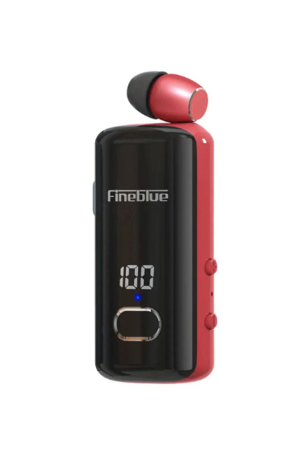 F580%20Dijital%20Göstergeli%20Makaralı%20Titreşimli%20Bluetooth%20Kulaklık%20Kırmızı