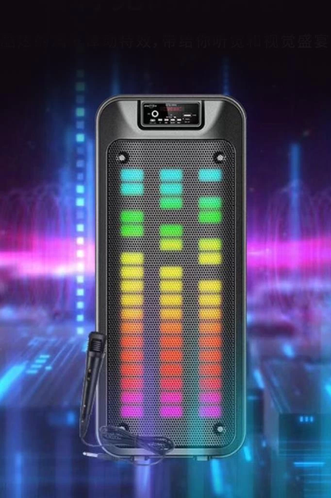 Gts-1852%20Taşınabilir%20Rgb%20Ledli%20Bluetooth%20Hoparlör%20Usb-tf%20Siyah
