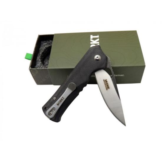 Muskıe Kamp Çakısı Siyah Saplı - Crkt 