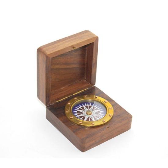 Kutulu Pirinç Pusula Model 2