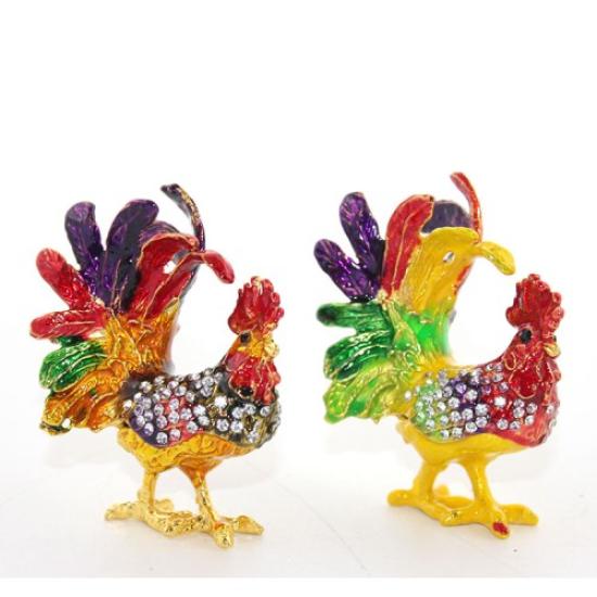 Swarovski Taşlı Tekli Horoz Model 1