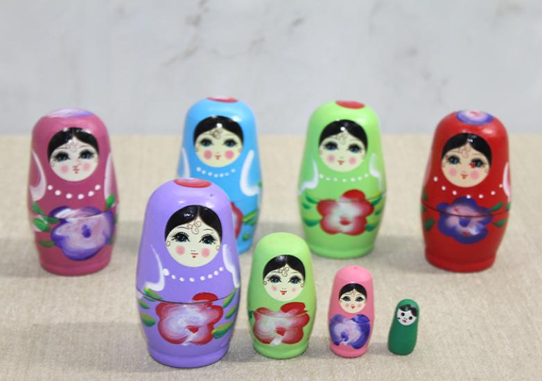 4’lü Ahşap Matruşka