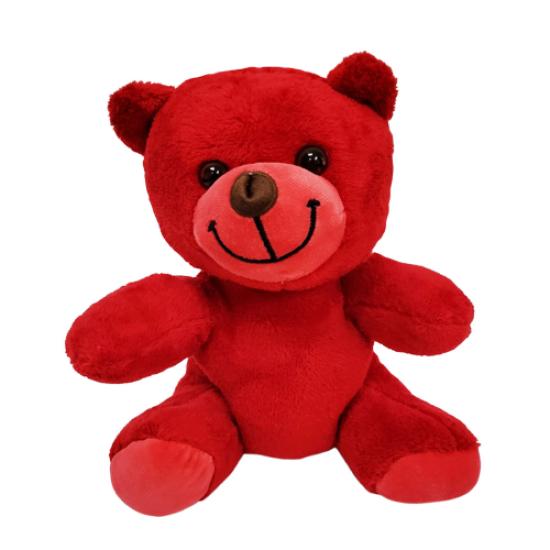 Kırmızı Peluş Oyuncak Ayıcık