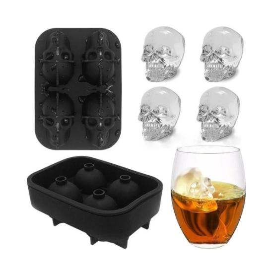 Kuru Kafa Şekilli Silikon Buz Kalıbı