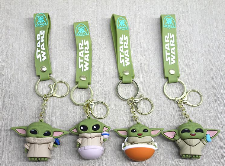 Baby Yoda Silikon Anahtarlık