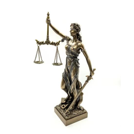 Adalet Tanrıçası (Themis) Heykeli Büyük Boy