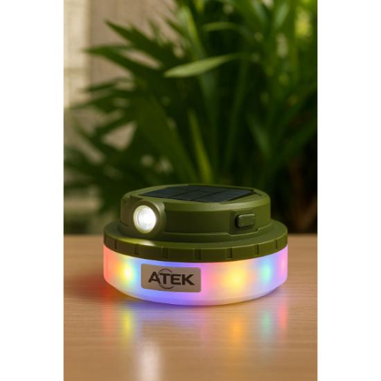 Güneş Enerjili Makara LED Kamp Lambası