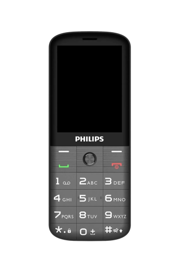 Philips Xenium E227 – Geniş Ekranlı, Uzun Ömürlü Tuşlu Telefon